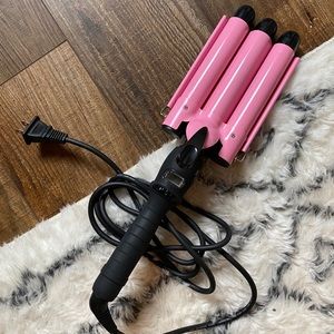 3-Barrel Curling Wand
